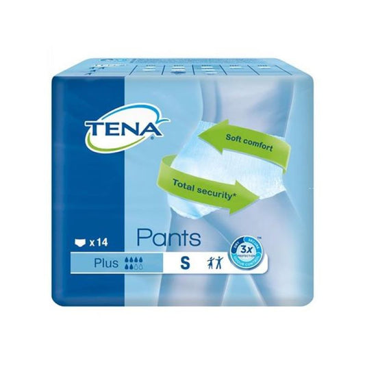 Tena Plus Pants Small x 14