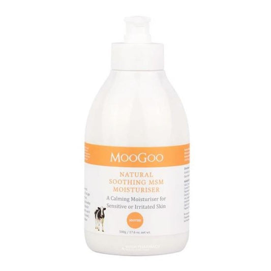 Moogoo Natural Soothing MSM Moisturiser ( 500g)