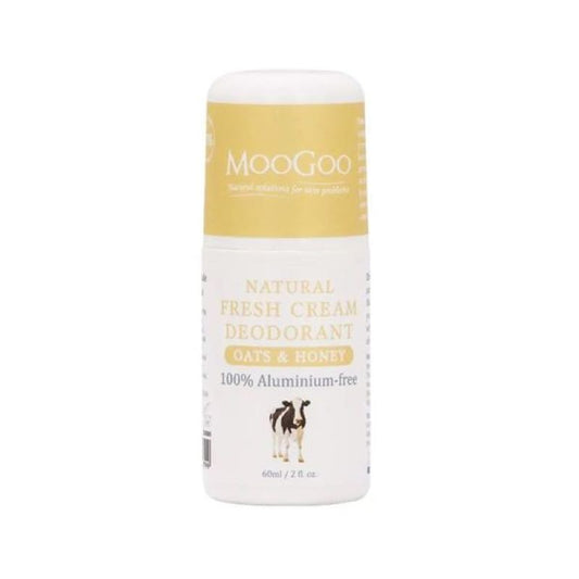 Moogoo Natural Fresh Cream Deodorant Oats & Honey