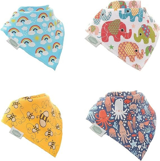 Bandana Dribble Bibs Colour Burst