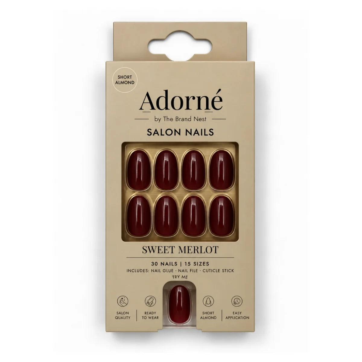 Adore Salon Nails Sweet Merlot