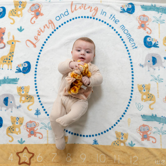 Ziggle Milestone Blanket