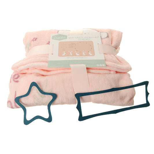 Ziggle Baby Milestone Blanket & Props