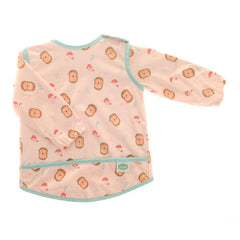 Ziggle  Coverall Feeding Bib Hedgehog