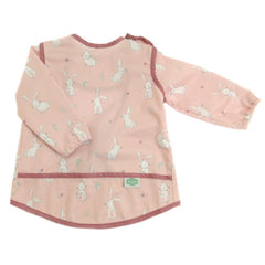 Ziggle  Coverall Feeding Bib Bunnies