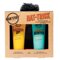Man's Stuff Hat-Trick Toiletery Set With Hat
