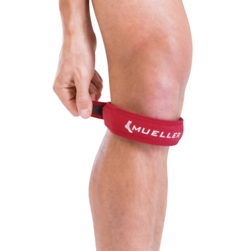 Mueller Jumpers Knee Strap Red (One Size Fits Most)