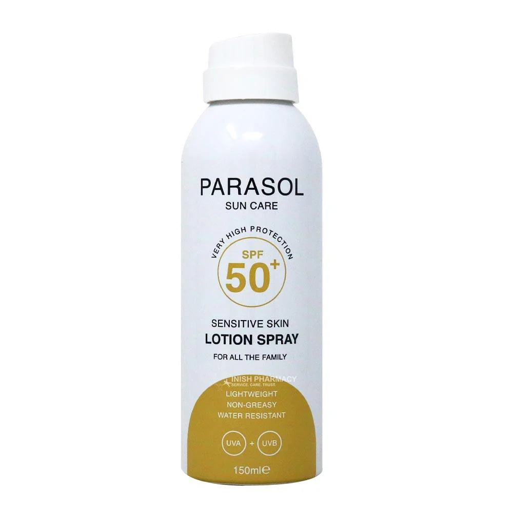 Parasol Sun Care SPF 50 Sensitive Skin Lotion Spray