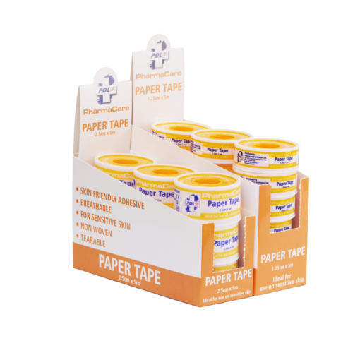 Pharmacare Paper Tape 2.5cm x 5m