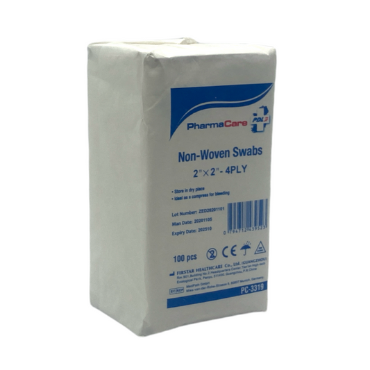 Pharmacare Non Woven Swabs 2"x 2"