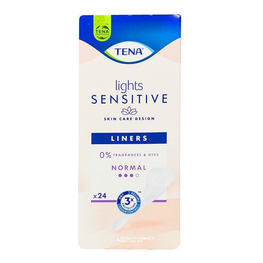 Tena Lady Lights Sensitive Liners Normal 22 Pack