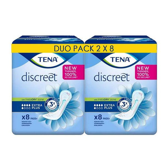 Tena Discreet Extra Plus x 8