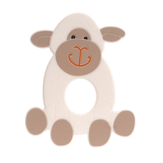 Ziggle Baby Teether Sheep