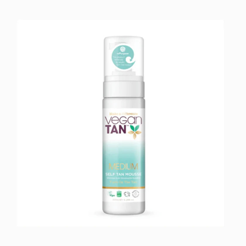 Vegan Tan Medium Self Tan Mousse 150ml