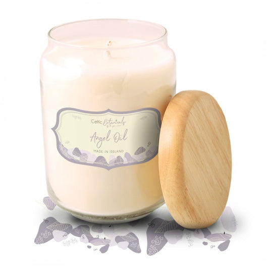 Celtic Candles Large Pop Jar Angel Oil