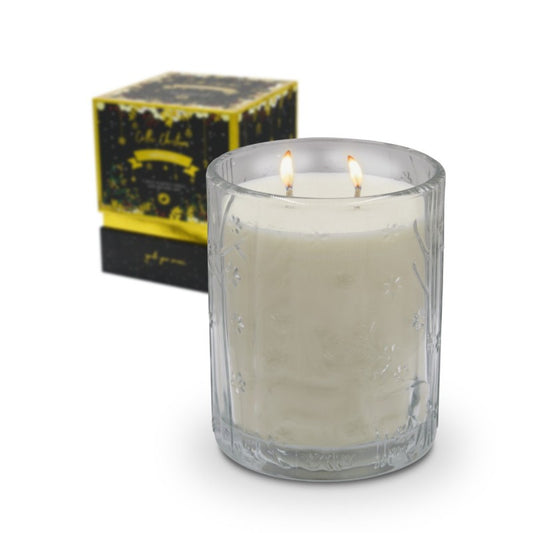 Celtic Candles Christmas Gold 2 Wick Candle