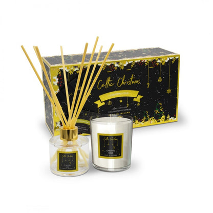 Celtic Candles Christmas Gold