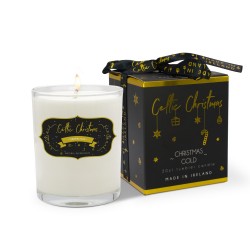 Celtic Candles Christmas Gold Tumbler