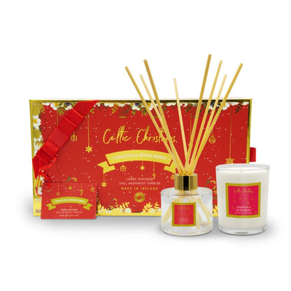 Celtic Candles Christmas Cinnamon & Winter Berries