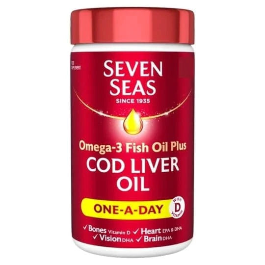 Seven Seas Cod Liver Oil One-A-Day 120'S
