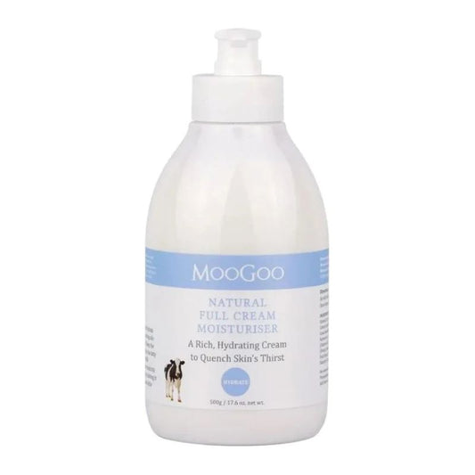 MooGoo -Natural Full Cream Moisturiser (500g)