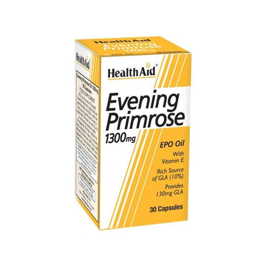 HealthAid Evening Primrose Oil Caps1300mg