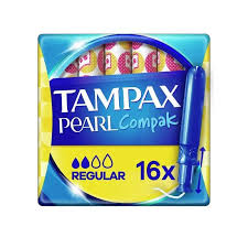 Tampax Compak Pearl Super Plus 16 Pack