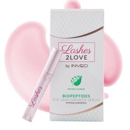 Lashes 2 Love By Inveo Biopeptides Eyelash Growth Serum Hypoallergenic
