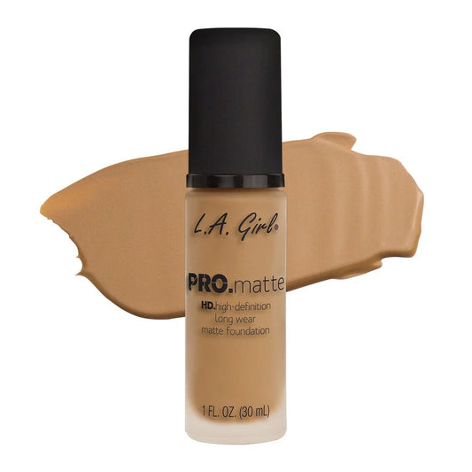 La Girl Pro Matte Foundation-Medium Beige