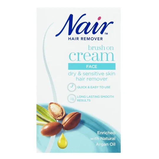 Nair Hair Remover Brush On Cream For Face