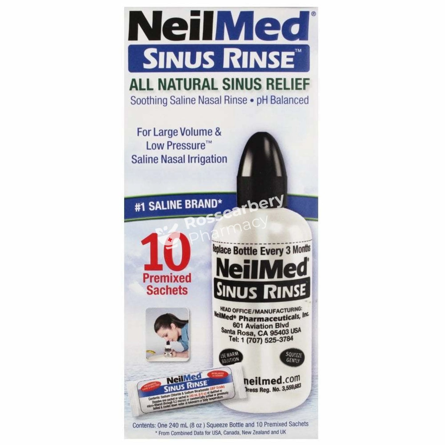 Neilmed Sinus Rince 10 Premixed Sachets