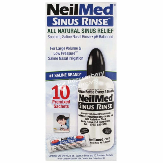 Neilmed Sinus Rince 10 Premixed Sachets
