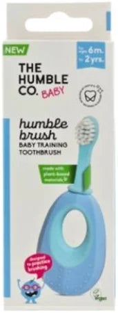 The Humble Co Baby Training Toothbrush Blue