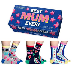 Cockney Spaniel Best Mum Ever Socks 4-8