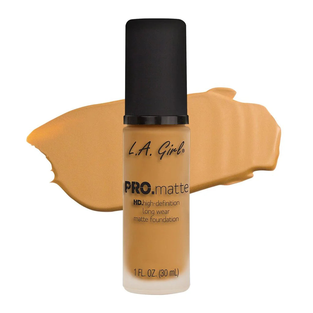 La Girl Pro Matte Foundation- Soft Honey