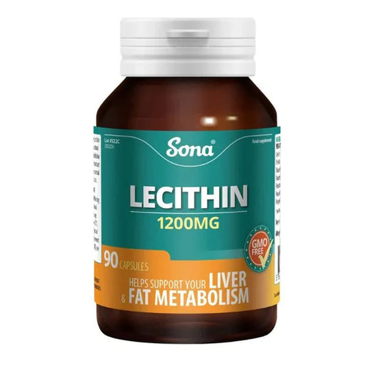 Sona Lecithin 1200mg 90 Capsules
