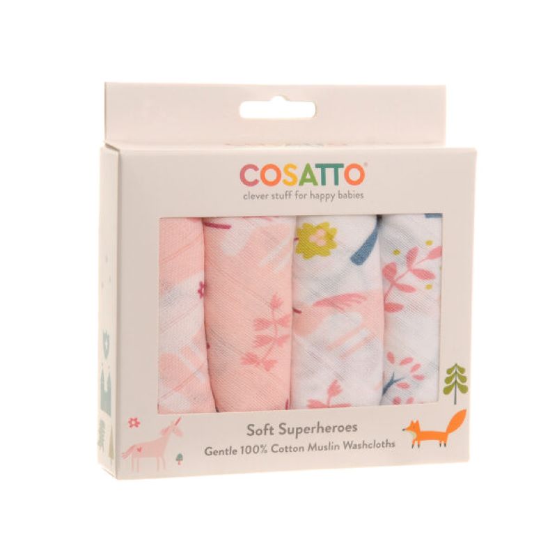 Cosatto Unicorn washcloths